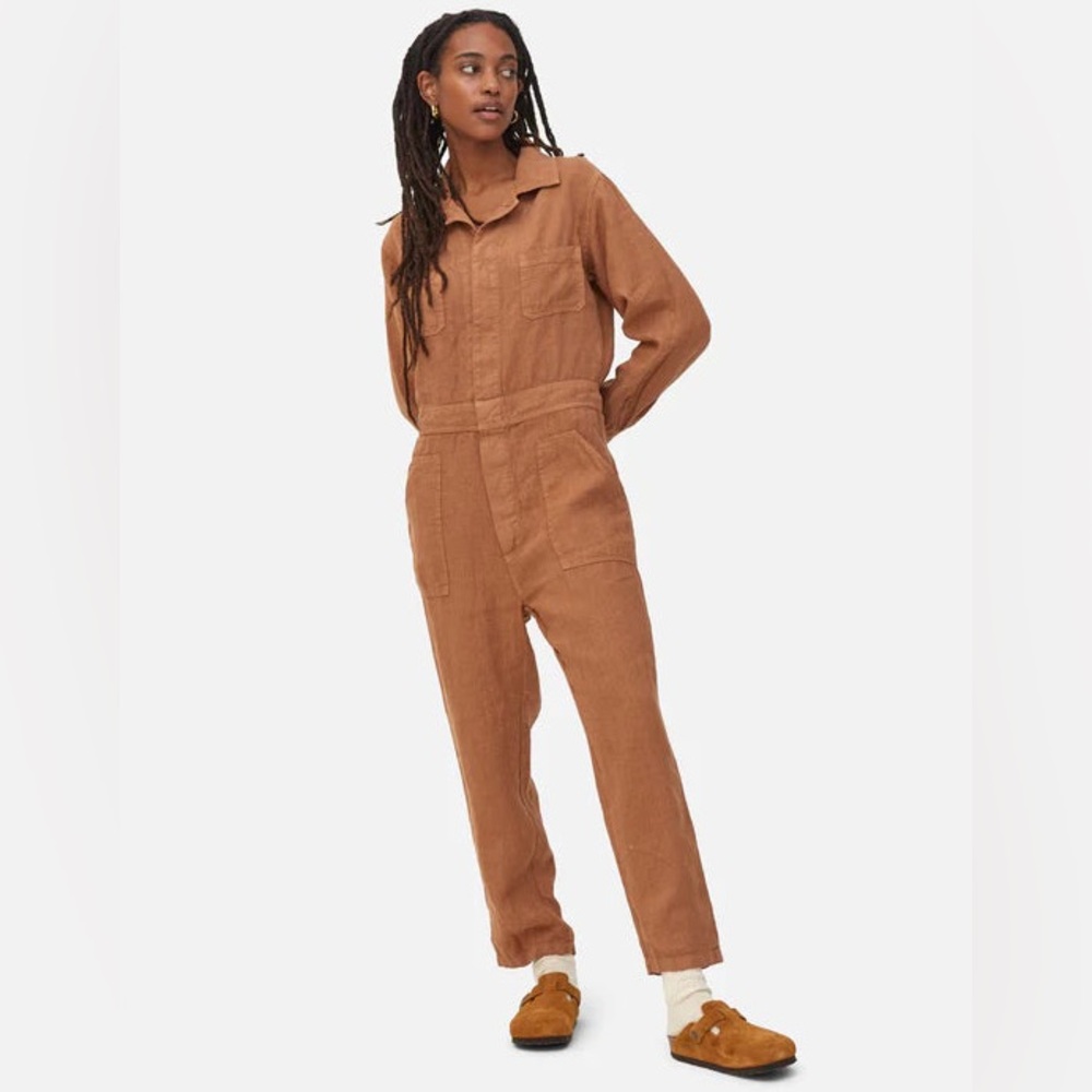 Mate The Label Brown Jumpsuit